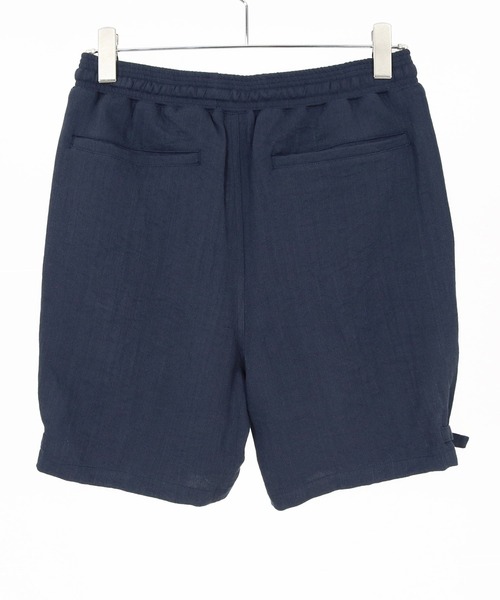 Maison code 13(メゾンコードサーティーン)の「mp14769-linen like belted shorts リネン風ショートパンツ(M26S-13)(その他パンツ・メンズ・ネイビー/グレイッシュベージュ・S/M/L)」の18枚目の写真