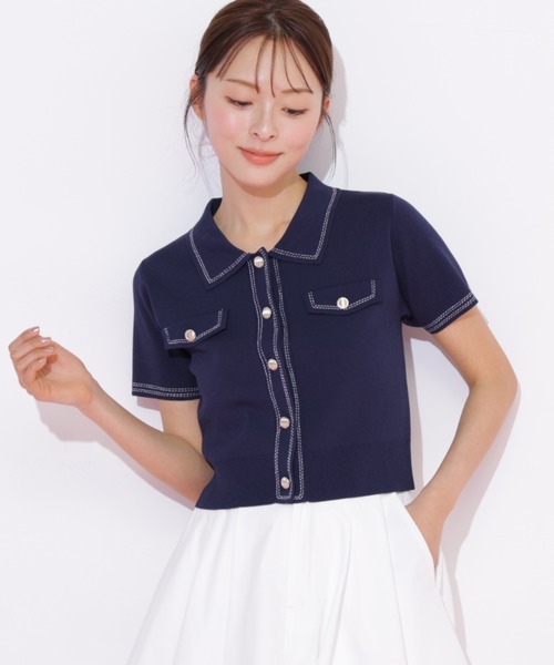 ステッチポロニット（ニット/セーター）｜JILL by JILL STUART