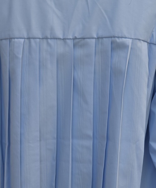 axes femme（アクシーズファム）の「袖ボリュームシャツ（シャツ/ブラウス・レディース・ブルー/ホワイト・FREE）」の6枚目の写真