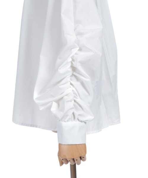 axes femme（アクシーズファム）の「袖ボリュームシャツ（シャツ/ブラウス・レディース・ブルー/ホワイト・FREE）」の17枚目の写真