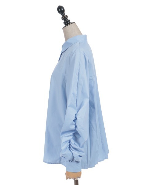 axes femme（アクシーズファム）の「袖ボリュームシャツ（シャツ/ブラウス・レディース・ブルー/ホワイト・FREE）」の20枚目の写真