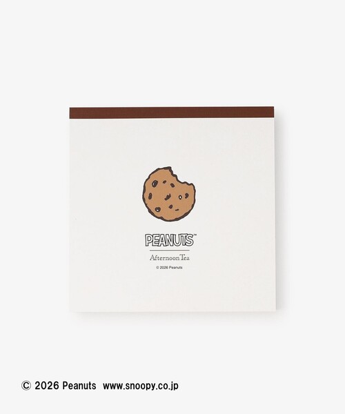 Afternoon Tea(アフタヌーンティー)の「スクエアメモパッド/PEANUTS(手帳/メモ帳・レディース・マルチ・ONE SIZE)」の2枚目の写真