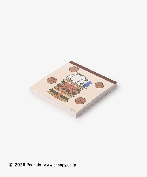 Afternoon Tea(アフタヌーンティー)の「スクエアメモパッド/PEANUTS(手帳/メモ帳・レディース・マルチ・ONE SIZE)」の3枚目の写真