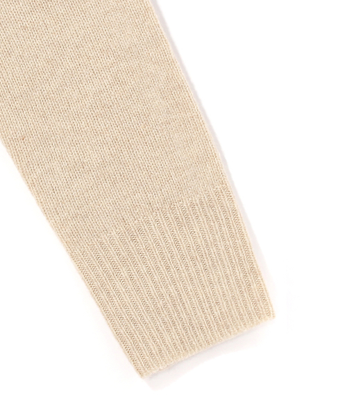 BEARDSLEY（ビアズリー）の「サイド刺繍ニットワンピース（ワンピース・レディース・ライトグレー/ダークグレー/ベージュ・FREE）」の6枚目の写真