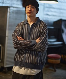 niko and... | 透かし柄ポロカーディガン(カーディガン/ボレロ)