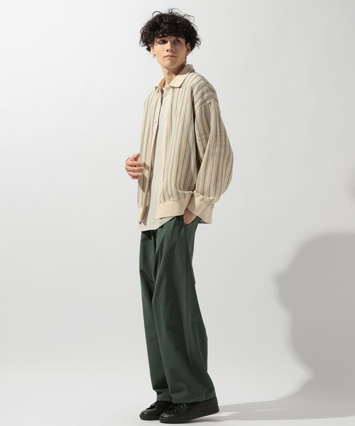 niko and...（ニコアンド）の「透かし柄ポロカーディガン（カーディガン/ボレロ・メンズ・ブルー/アイボリー/ブラック・MEDIUM/LARGE）」の13枚目の写真