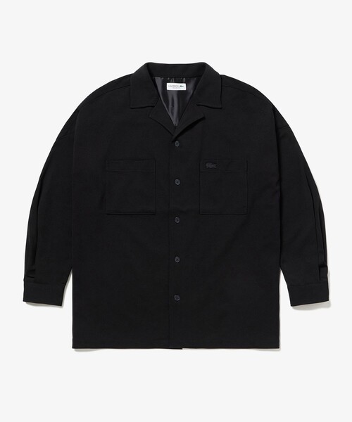 LACOSTE（ラコステ）の「鹿の子地オープンカラーシャツジャケット