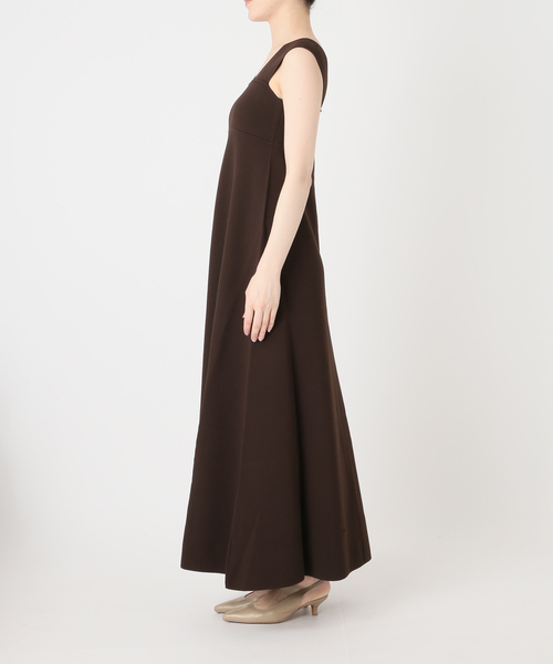 Noble(ノーブル)の「《追加》ミラノリブフィットフレアニットワンピース(ワンピース・レディース・ブラウン/レッド・FREE)」の11枚目の写真