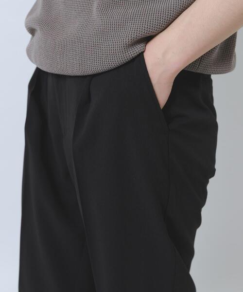 ITEMS URBANRESEARCH(アイテムズ アーバンリサーチ)の「ヨウリュウ1-tuckテーパードパンツ(その他パンツ・メンズ・ネイビー/ダークグレー/オリーブ/ブラック・LARGE/MEDIUM)」の12枚目の写真