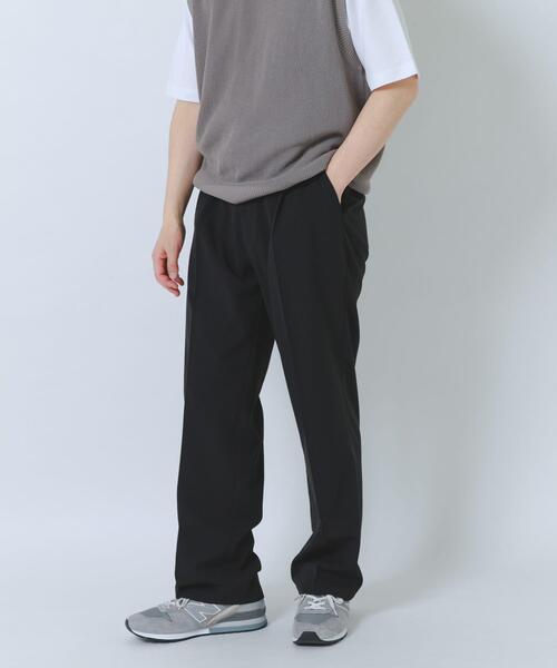 ITEMS URBANRESEARCH(アイテムズ アーバンリサーチ)の「ヨウリュウ1-tuckテーパードパンツ(その他パンツ・メンズ・ネイビー/ダークグレー/オリーブ/ブラック・LARGE/MEDIUM)」の15枚目の写真