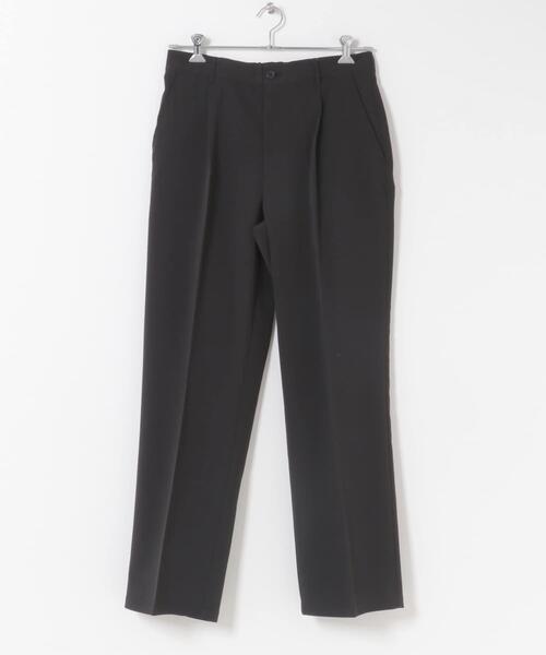 ITEMS URBANRESEARCH(アイテムズ アーバンリサーチ)の「ヨウリュウ1-tuckテーパードパンツ(その他パンツ・メンズ・ネイビー/ダークグレー/オリーブ/ブラック・LARGE/MEDIUM)」の18枚目の写真