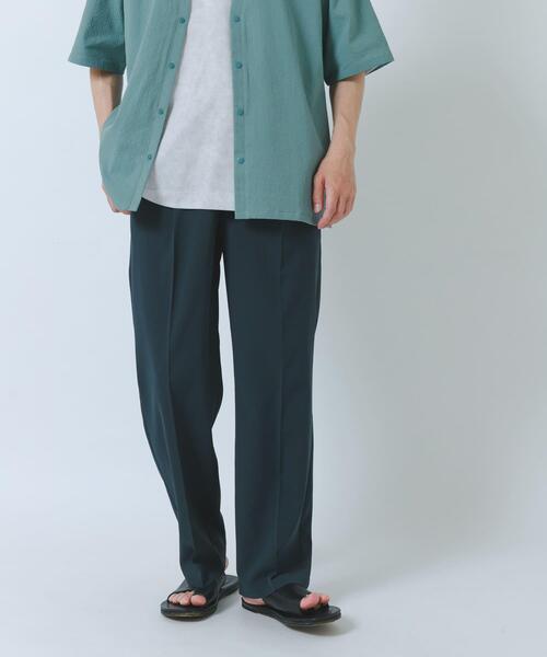 ITEMS URBANRESEARCH(アイテムズ アーバンリサーチ)の「ヨウリュウ1-tuckテーパードパンツ(その他パンツ・メンズ・ネイビー/ダークグレー/オリーブ/ブラック・LARGE/MEDIUM)」の22枚目の写真