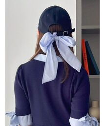 dazzlin（ダズリン）の「【UV】バックリボンロゴシシュウキャップ（キャップ）」