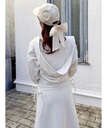 dazzlin（ダズリン）の「【UV】バックリボンロゴシシュウキャップ（キャップ）」