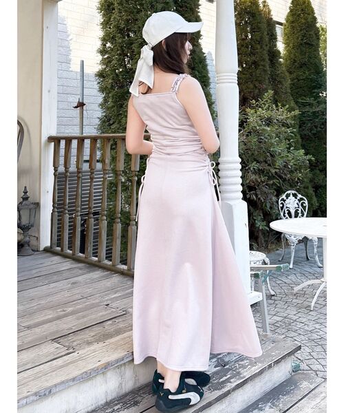 dazzlin（ダズリン）の「【UV】バックリボンロゴシシュウキャップ（キャップ・レディース・オフホワイト/アイボリー/ネイビー・FREE）」の11枚目の写真