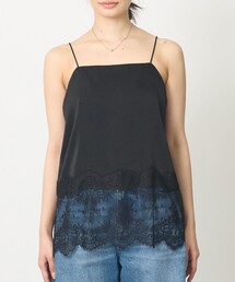 abahouse mavie（アバハウスマヴィ）の「【追加生産決定！】サテン裾レースキャミソール（キャミソール）」