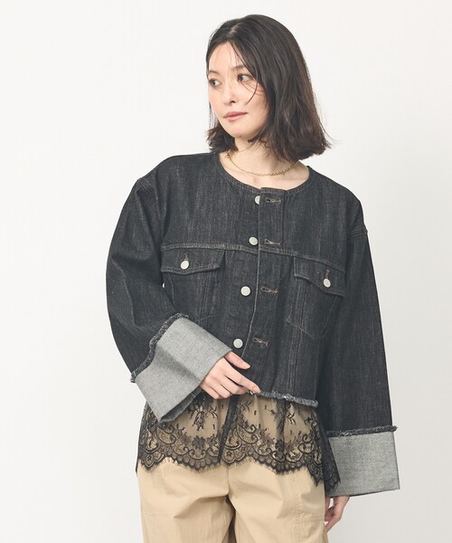 abahouse mavie（アバハウスマヴィ）の「【レイヤード映え】サテン裾レースキャミソール（キャミソール・レディース・ブラック/ホワイト・フリー）」の16枚目の写真