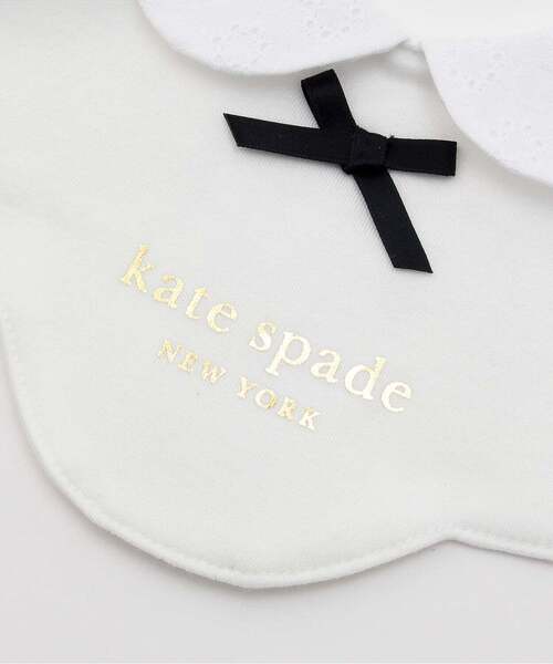 kate spade new york kids（ケイトスペードニューヨーク）の「スカラップスタイ（スタイ/よだれかけ・キッズ・オフホワイト・F）」の4枚目の写真