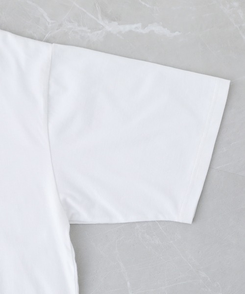 MDR(エムディアール)の「『マルチグラフィック柄フロントプリントオーバーサイズTシャツ』(Tシャツ/カットソー・メンズ・ホワイト/ブラック・L/M)」の11枚目の写真
