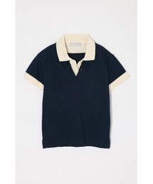 CONTRAST POLO トップス