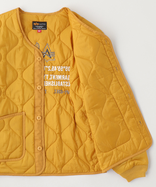 Alpha Industries(アルファインダストリーズ)の「ALPHA INDUSTRIES / アルファ インダストリーズ ALS/92 RELAXED DECO LINE(その他アウター・メンズ・カーキ/イエロー・X-LARGE/LARGE/MEDIUM/SMALL)」の4枚目の写真