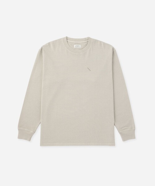 Saturdays NYC（サタデーズ ニューヨークシティ ）の「Arrangement LS T-Shirt（Tシャツ/カットソー・メンズ・グリーン/グレー/ブラック・S/M/L）」の5枚目の写真