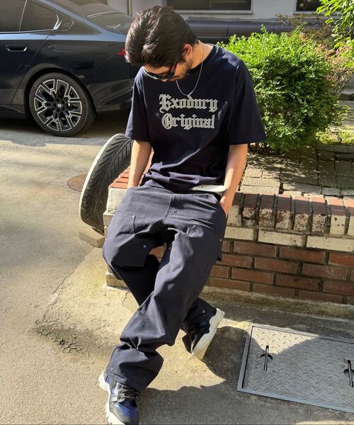 EXTRAORDINARY（エクストラオーディナリー）の「DOUBLE KNEE PANTS DEEP BLUE（その他パンツ・メンズ・その他・SMALL/MEDIUM/LARGE/X-LARGE）」の8枚目の写真
