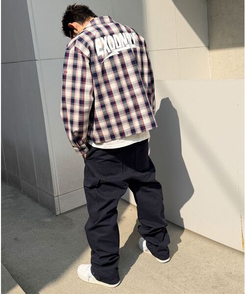EXTRAORDINARY（エクストラオーディナリー）の「DOUBLE KNEE PANTS DEEP BLUE（その他パンツ・メンズ・その他・SMALL/MEDIUM/LARGE/X-LARGE）」の11枚目の写真