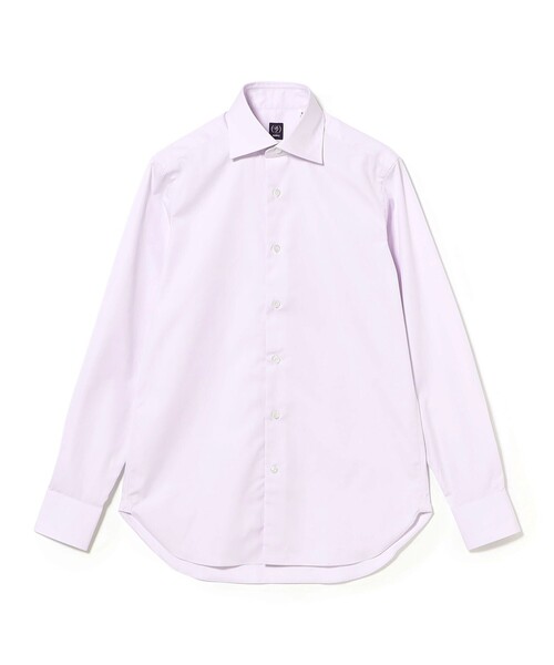 BEAMS F(ビームスエフ)の「コットン ポプリン ワイドカラーシャツ(シャツ/ブラウス・メンズ・ラベンダー・37/43/40/39/38)」の4枚目の写真