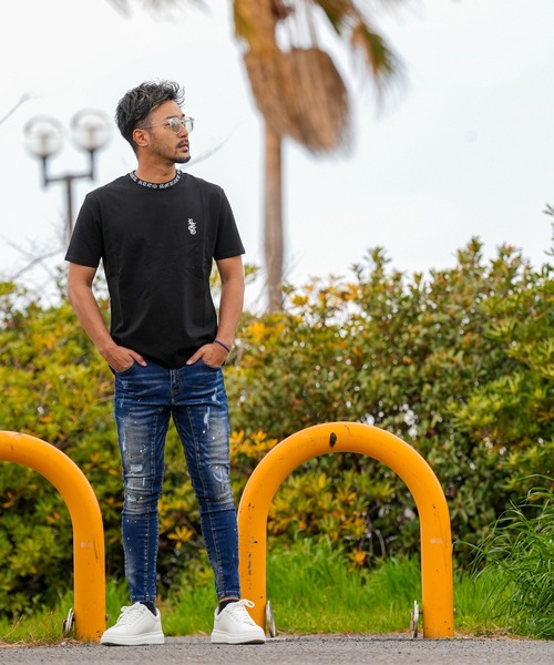 adamsJUGGLER(アダムスジャグラー)の「RTEG LC/HFティー(Tシャツ/カットソー・メンズ・ホワイト/ブラック・XXL/XL/L/M/S)」の4枚目の写真