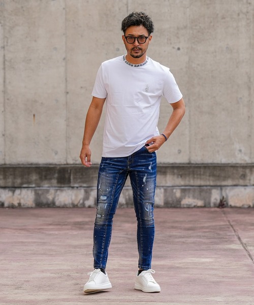 adamsJUGGLER(アダムスジャグラー)の「RTEG LC/HFティー(Tシャツ/カットソー・メンズ・ホワイト/ブラック・XXL/XL/L/M/S)」の5枚目の写真