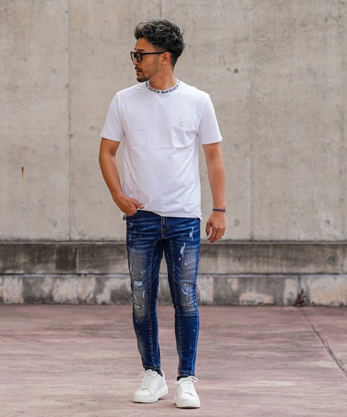 adamsJUGGLER(アダムスジャグラー)の「RTEG LC/HFティー(Tシャツ/カットソー・メンズ・ホワイト/ブラック・XXL/XL/L/M/S)」の7枚目の写真
