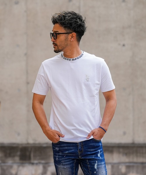adamsJUGGLER(アダムスジャグラー)の「RTEG LC/HFティー(Tシャツ/カットソー・メンズ・ホワイト/ブラック・XXL/XL/L/M/S)」の13枚目の写真