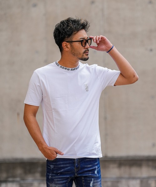 adamsJUGGLER(アダムスジャグラー)の「RTEG LC/HFティー(Tシャツ/カットソー・メンズ・ホワイト/ブラック・XXL/XL/L/M/S)」の14枚目の写真