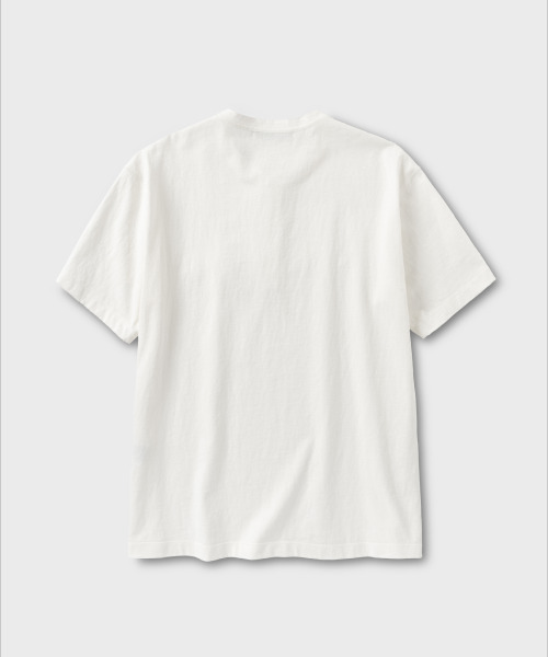 NONBLANK(ノンブランク)の「ヘンリーネック HS Tシャツ_WHITE(Tシャツ/カットソー・メンズ・ホワイト・X-LARGE/MEDIUM/LARGE)」の2枚目の写真