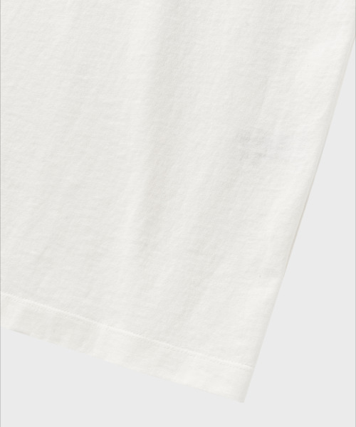 NONBLANK(ノンブランク)の「ヘンリーネック HS Tシャツ_WHITE(Tシャツ/カットソー・メンズ・ホワイト・X-LARGE/MEDIUM/LARGE)」の6枚目の写真