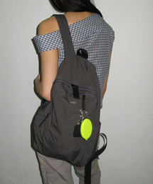 POTE（ポテ）の「0002 ハイドスロット クラシックバックパック チャコール（バックパック/リュック）」