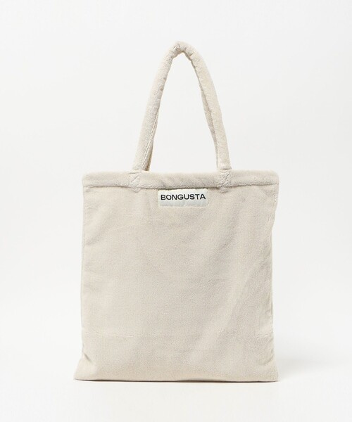 BONGUSTA(ボングスタ)の「【WEB限定】<BONGUSTA>トートバッグ(無地)(トートバッグ・レディース・ライトグレー/ダークブラウン・FREE)」の7枚目の写真
