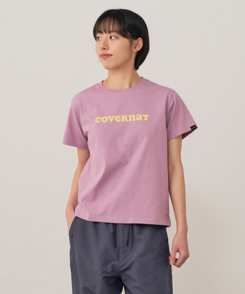 COVERNAT WOMAN(カバーナットウーマン)の「ウィメンズクーパー ロゴTシャツ パープル(Tシャツ/カットソー・レディース・その他・WS)」の1枚目の写真