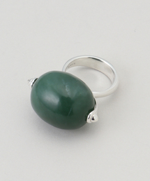 ANNIKA INEZ | 【ANNIKA INEZ/ アニカ イネズ】 Large Stone Ellipse Ring(リング)