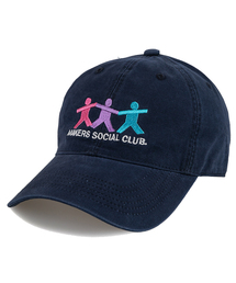 WICK（ウィック）の「MAKERS SOCIAL CLUB カチオンボールキャップ-ネイビー（キャップ）」