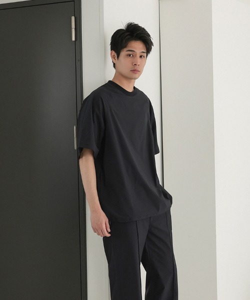 STYLISE(スタイライズ)の「【NARIWAI. 】Tech Comfort S/S T-shirt (テックコンフォート S/S Tシャツ) / ブラック 撥水 / UVカット / 接触冷感 / 防シワ(Tシャツ/カットソー・メンズ・ブラック・M/L)」の16枚目の写真