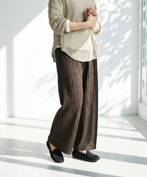 MARAI(マーライ)の「ローファー風 ニットフラットシューズ(その他シューズ・レディース・シルバー/レッド/ブラック/ベージュ/ブラック系その他・M/L)」の7枚目の写真