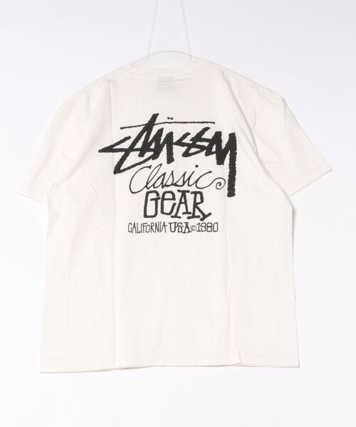 STUSSY(ステューシー)の「STUSSY / STUSSY CLASSIC GEAR HALF T-SHIRTS / 1905084(Tシャツ/カットソー・レディース・ブラック/ホワイト・MEDIUM/LARGE/X-LARGE)」の2枚目の写真