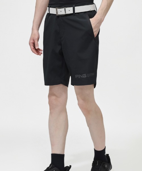 PING（ピン）の「ピン  ストレッチサッカーショートパンツ（その他パンツ・メンズ・ホワイト/ブラック/ベージュ・3L/L/LL/M）」の3枚目の写真