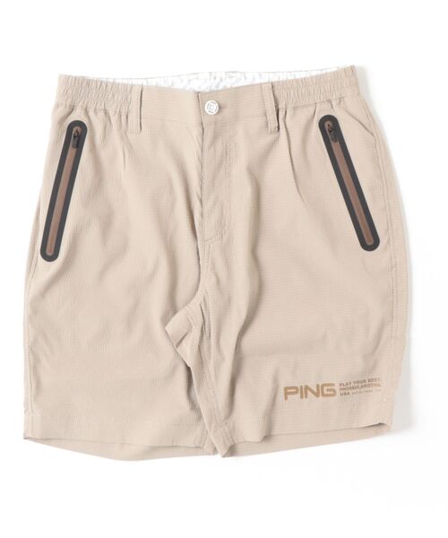 PING（ピン）の「ピン  ストレッチサッカーショートパンツ（その他パンツ・メンズ・ホワイト/ブラック/ベージュ・3L/L/LL/M）」の7枚目の写真
