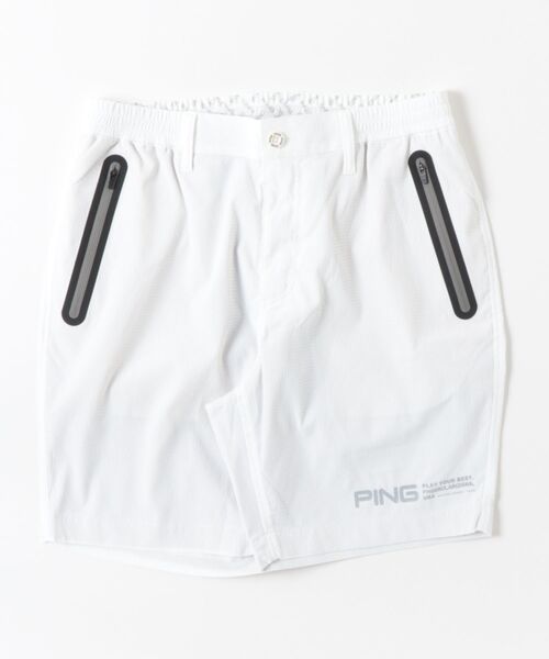PING（ピン）の「ピン  ストレッチサッカーショートパンツ（その他パンツ・メンズ・ホワイト/ブラック/ベージュ・3L/L/LL/M）」の6枚目の写真