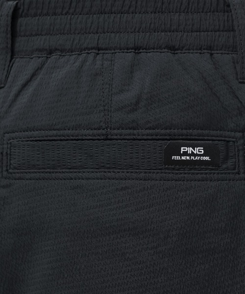 PING（ピン）の「ピン  ストレッチサッカーショートパンツ（その他パンツ・メンズ・ホワイト/ブラック/ベージュ・3L/L/LL/M）」の8枚目の写真