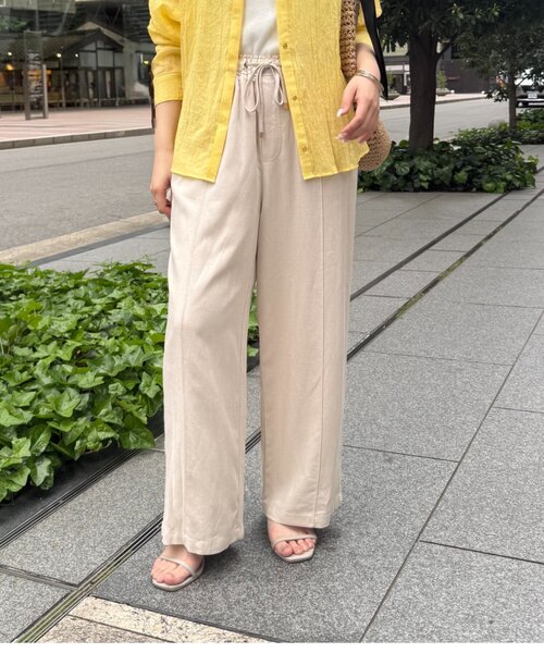 Jena espace merveilleux(ジェナ エスパスメルヴェイユ)の「テンセルリネンイージーパンツ(その他パンツ・レディース・グレー/ベージュ/ブラック・2/1)」の18枚目の写真