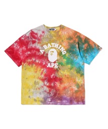 TIE DYE COLLEGE RELAXED FIT TEE